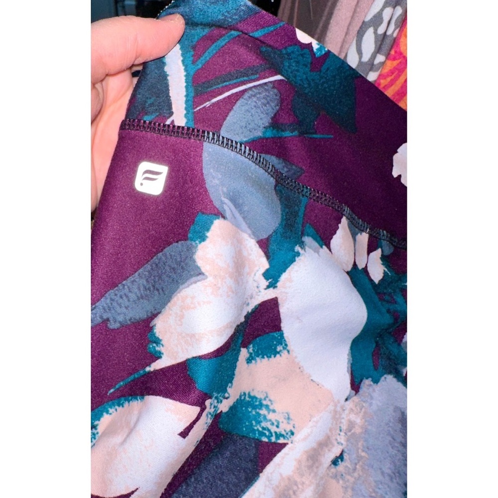 Fabletics Purple & Teal Define Powerhold High Wai… - image 3